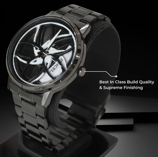 Gyro Spinning Watch At Low Price (Black)