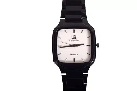 Analog Watch for Men (Black & White)